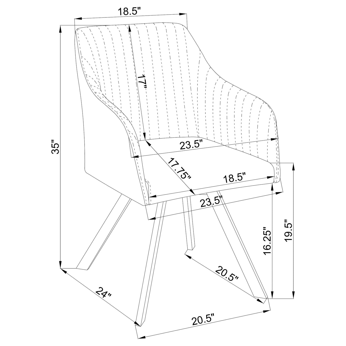 Arika Arm Chairs