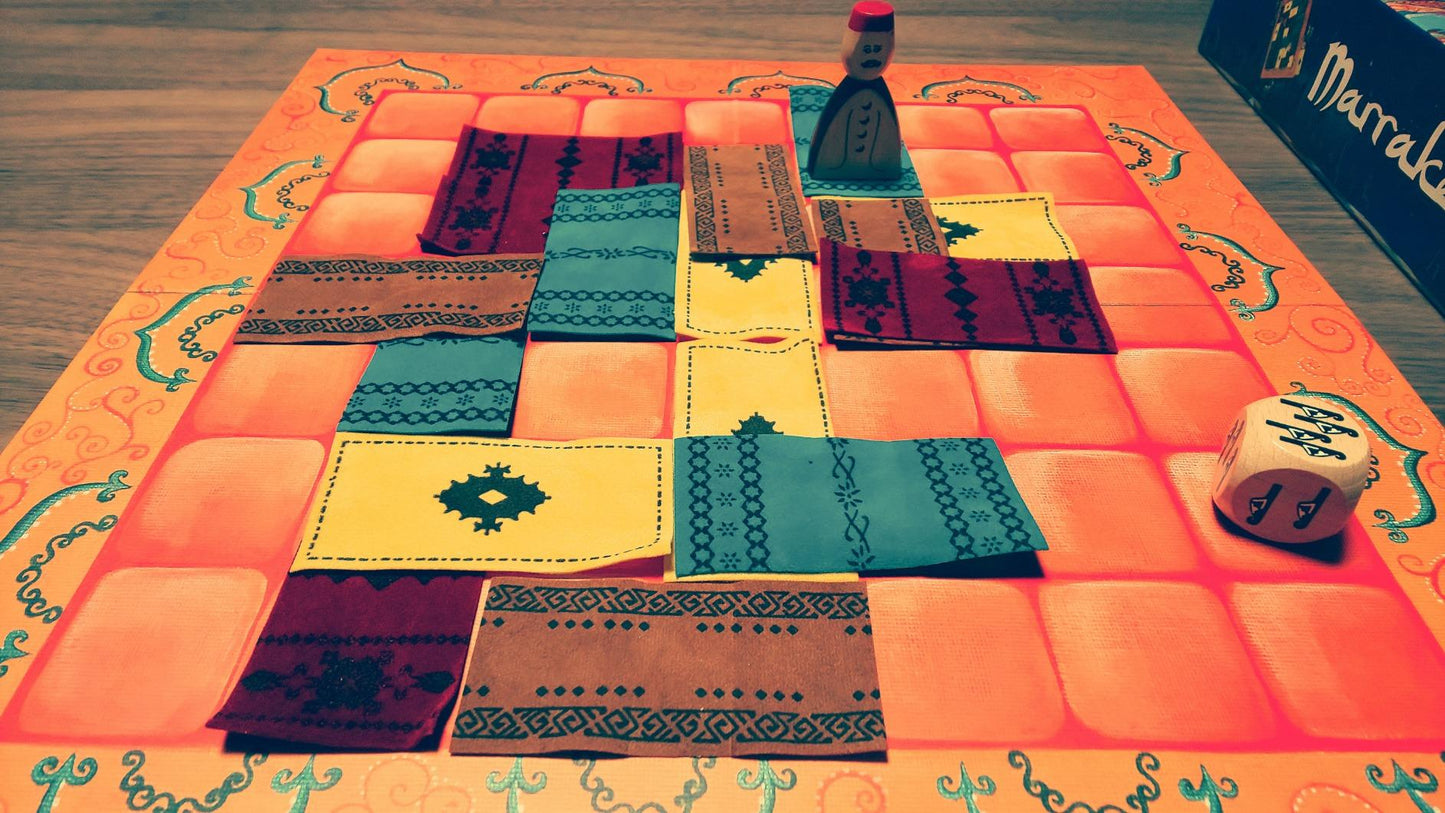 Marrakech Board Game – Strategy Game for Adults & Families | Ages 8+ | 2–4 Players | 20 Min Playtime