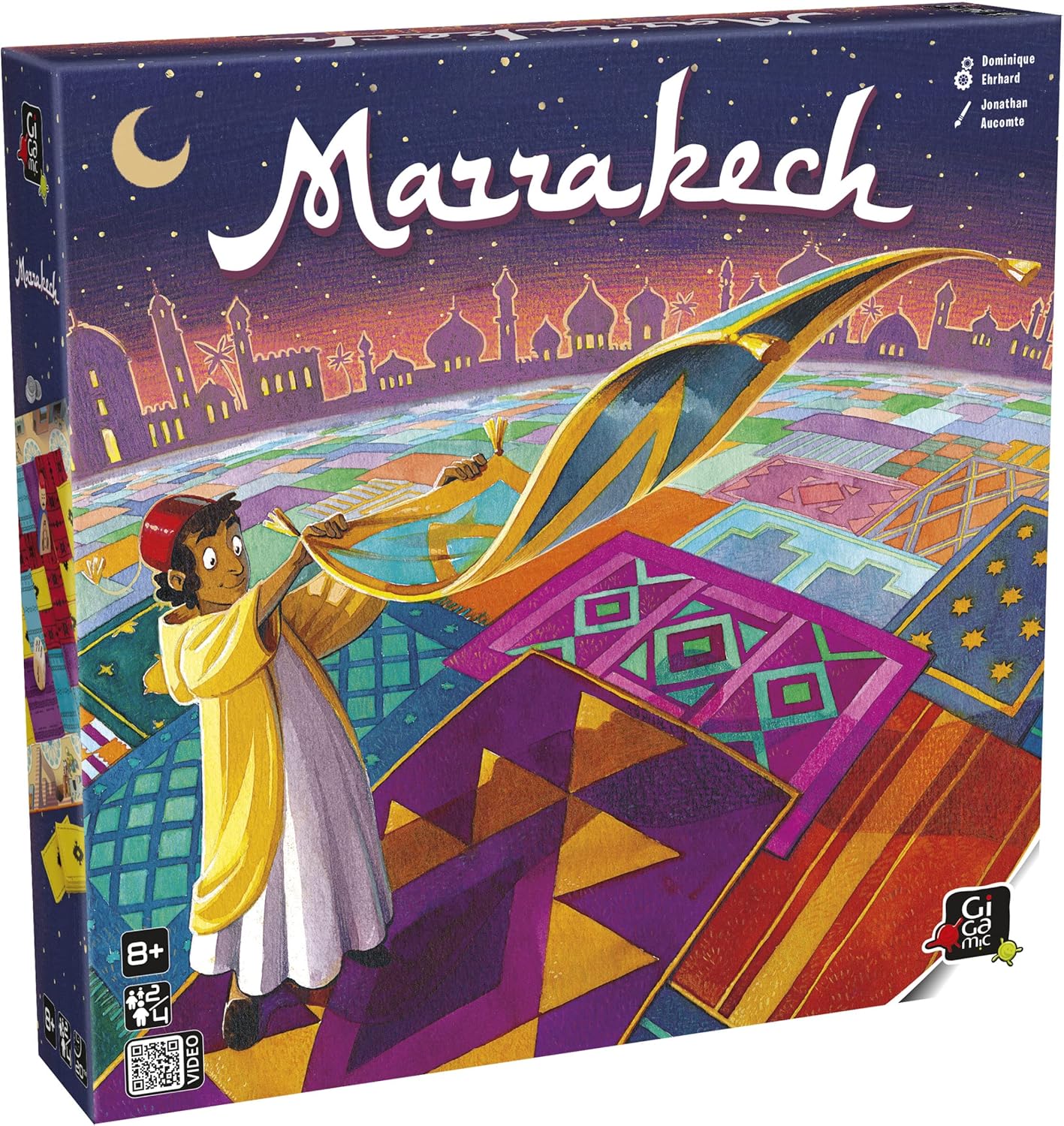 Marrakech Board Game – Strategy Game for Adults & Families | Ages 8+ | 2–4 Players | 20 Min Playtime