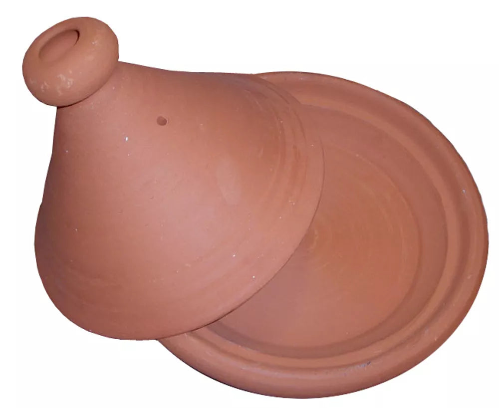 Handmade Moroccan Cooking Tagine – 10 Inch Terracotta Pot (Lead-Free)