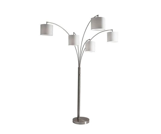 Piera 5-light Arch Floor Lamp